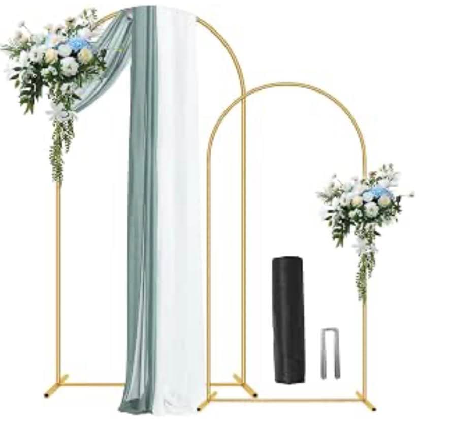 Photo Backdrop Arch Frame (Set of 2)